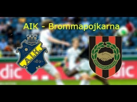 AIK - BROMMAPOJKARNA (4-2) 2014 PÅ FRIENDS ARENA