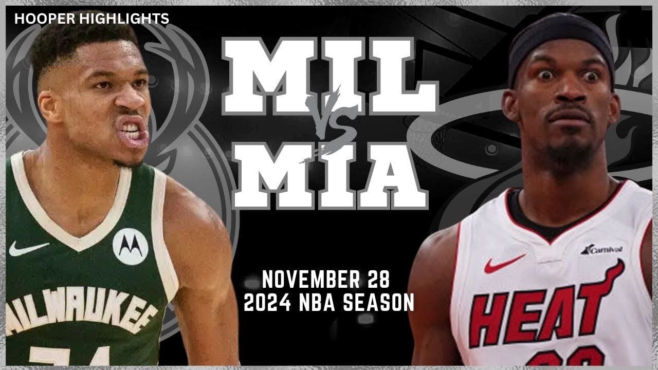 29.11.2023 - Miami Heat 124-131 Milwaukee Bucks