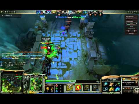 DOTA 2: Treant Protector versus Phantom Assasin