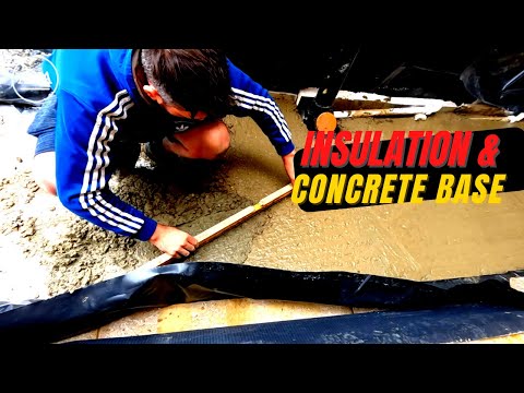 Bricklaying. How To Build An Extension. Part 3 - Insulation And Concrete Base