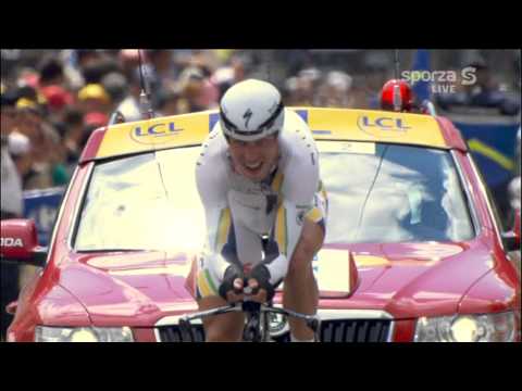 Tony Martin wins Time trial Grenoble - Grenoble and Cadel Evans wins Tour de France 2011