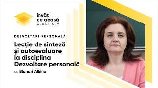 "Lecţie de sinteză şi autoevaluare"