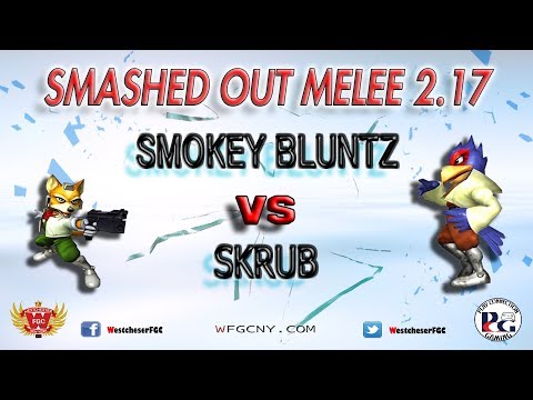 Smashed Out Melee V2.17 - Smokey Bluntz Vs. Skrub - Winners Semi-Finals