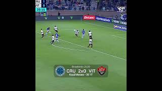 GOL DO CRUZEIRO | KAUÃ MORAES | CRUZEIRO 2X0 VITÓRIA | BRASILEIRÃO 2026 | 01/04/2026