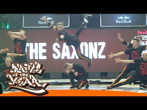 INTERNATIONAL BOTY 2014 - THE SAXONZ (GER) - SHOWCASE [BOTY TV]