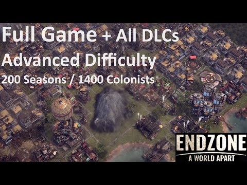 Endzone: A World Apart - Full Game Advanced Difficulty (Endzone 2) / Part 1 - No Commentary Gameplay