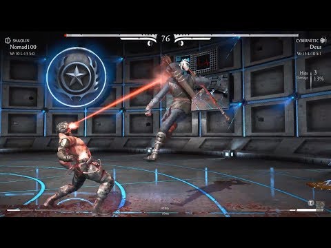 Nomad100 (Kung Jin/Shaolin) vs Deus (Kano - Commando/Cybernetic)