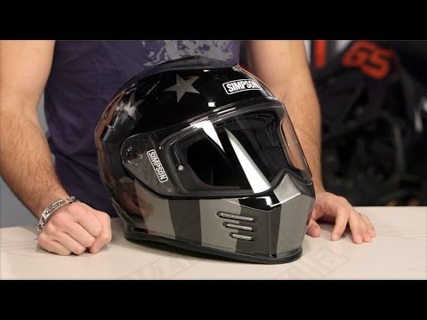 Simpson Ghost Bandit Subdued Helmet Review at RevZilla.com