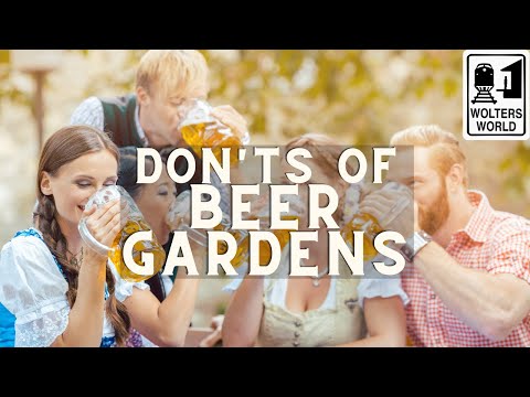 What NOT to Do at a Beer Garden