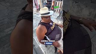 Saci de três pernas do la ele 😂🤣 #shorts #humor #baiano #laele #comedia #baianopara
