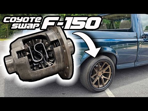 Limited Slip Differential install on our Coyote Swap F150