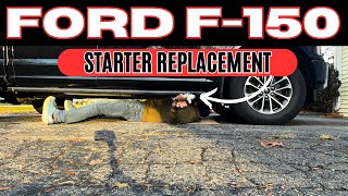Ford F150 Starter Replacement - No crank No Start Fixed!