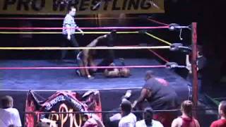 AJ Steele crushes Velvet Jones in tag team action