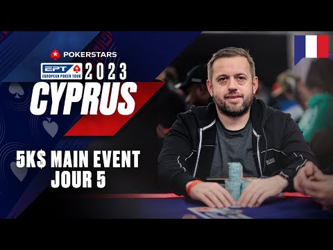 EPT Cyprus 2023 5K $ MAIN EVENT – Jour 5 avec Benny & Yu ♠️ PokerStars en Français