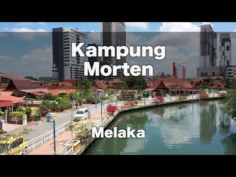 Kampung Molten Melaka, uma bela vila tradicional malaia em homenagem a Sir Frederick Joseph Molten