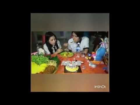 FULL-Romantisnya Aliando Prilly Suap Suapan saat Perayaan Aniv Fans (cr apds community)