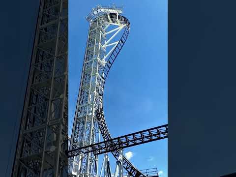 Steepest Rollercoaster in the world @colorfulworld375
