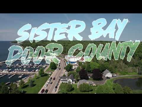Sister Bay Wisconsin | Aerial Views of Door County (4K Drone)