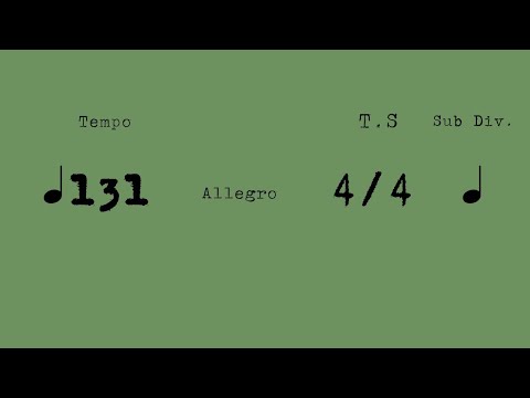 METRONOME - 131 BPM ALLEGRO