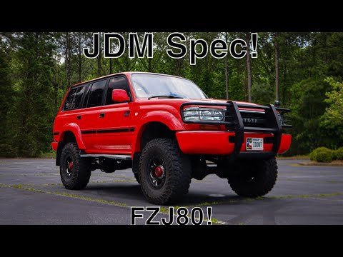 1994 Toyota LandCruiser FZJ80 - Is This JDM Model Better Than The US Model??