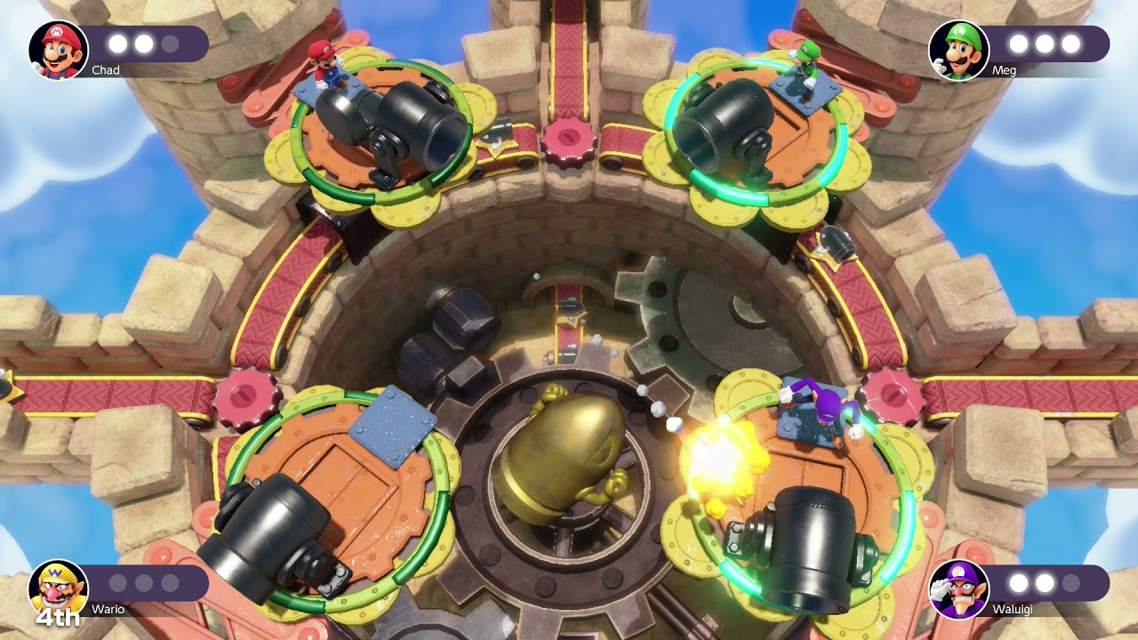 Boulder Ball- Mario Party Superstars Gameplay 