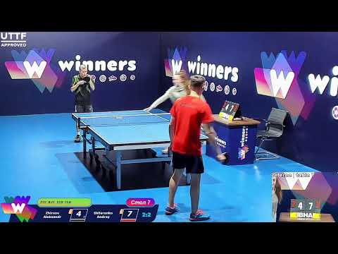 Zhirnov Aleksandr - Skliarenko Andrey. WINners. CUP Table Tennis 7 03.01.2021  19:15