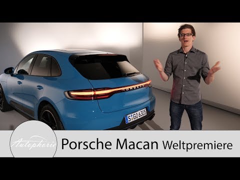 Exklusive Weltpremiere: Sitzprobe im 2018 Porsche Macan Facelift - Autophorie