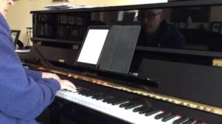 Satie Gymnopedie (reinterpreted by jazz pianist George Shearing).