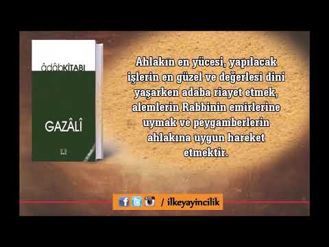 Adab Kitabı / Gazali