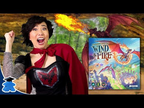 Champions of Wind and Fire - Upgradeable Dragon and Smart Bidding to Win Tournament