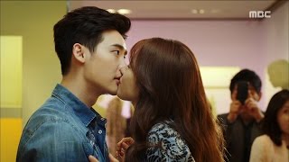W ep02 Han Hyo-joo kissed Lee Jong-suk! 20160721