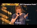 Susan Boyle sings I Dreamed a Dream Simon Gets Nostalgic | America's Got Talent Champions Finals AGT