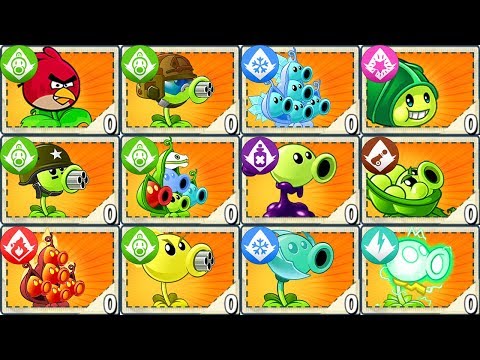 All Pea LEVEL 999999 Vs Big Wave Beach Final Boss Fight! in Plants vs Zombies 2 Gameplay