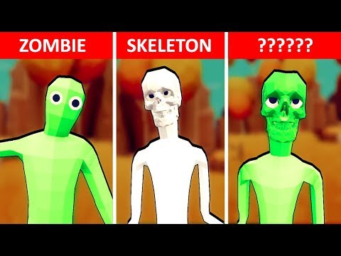 Skeleton King's Army vs Zombies - TABS Story - Totally Accurate Battle Simulator Mods