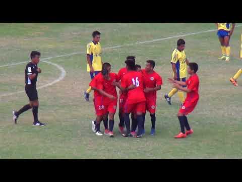 U.N.J.F.S.C. (4) vs (1) S.J. MANZANARES - FÚTBOL HUACHANO - 7MA FECHA/2018.