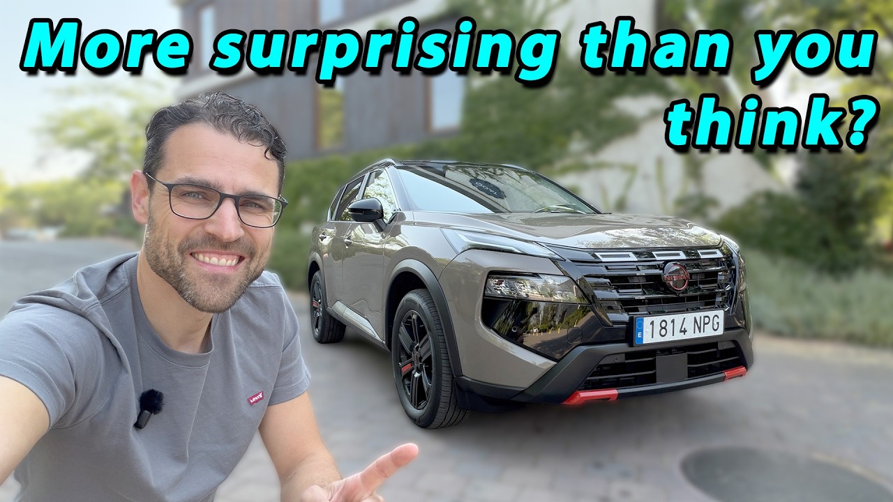 2027 Nissan X-Trail N-Trek (Nissan Rogue Rock Creek) facelift driving REVIEW with e-Power Hybrid