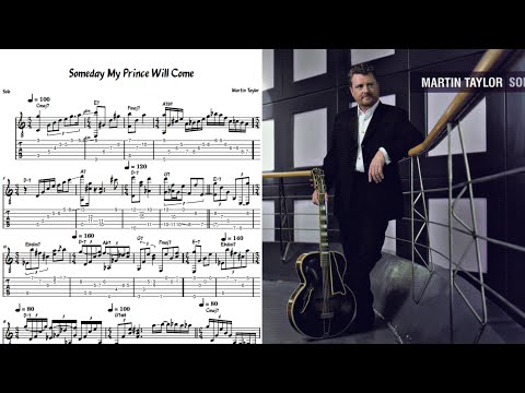Martin Taylor - Someday My Prince Will Come (Transcription)