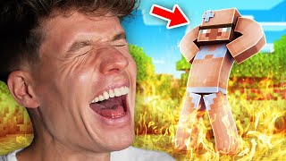 FEUER PRANK AN SANDRA 🔥😂