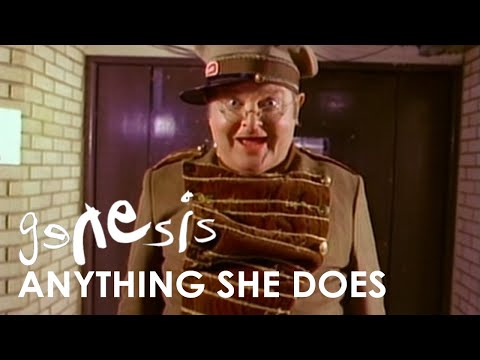 Genesis - Anything She Does (Official Music Video)