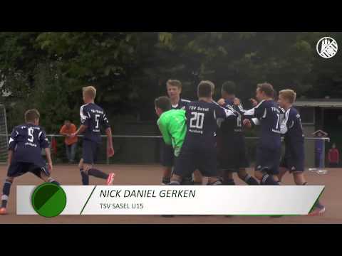 Tor von Nick Daniel Gerken (TSV Sasel U15 C-Jugend) | ELBKICK.TV
