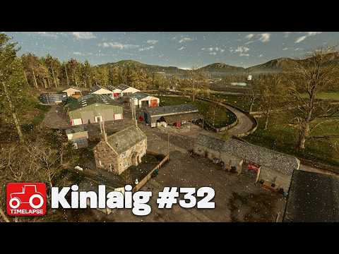 WINTER SALES & SPRING FIELD PREP!! Kinlaig FS25 Timelapse Farming Simulator 25 Ep 32