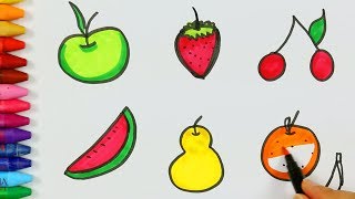 Meyve 🍎 Çizimi Nasıl Yapılır? Çocuk ve Beb