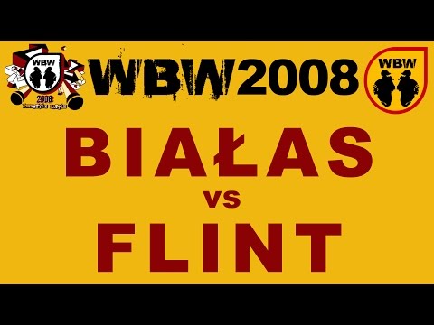 Białas 🆚 Flint 🎤 WBW 2008 Finał (freestyle rap battle)