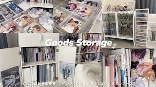 ₍ Goods Storage ₎グッズ収納棚の中身とカインズ10段チェスト紹介🗄🎀┆ファイル＆グッズ/ミニアクスタ収納法