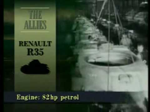 WW2 Tanks Renault R35