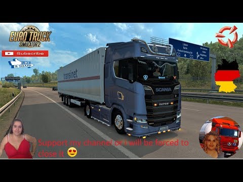 Euro Truck Simulator 2 (1.37) Road to Bremen Scania S580 Next Gen Test Mods + DLC's & Mods