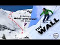 THE SWISS WALL World S Hardest Ski Run Chavanette Mur Suisse