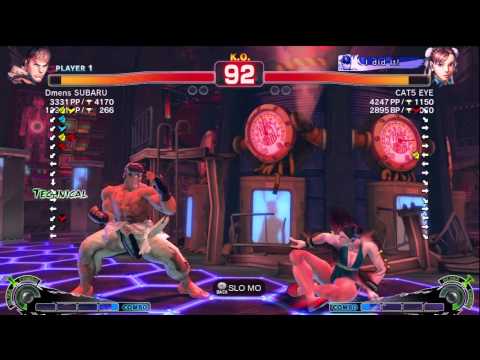 Haneyama (Chun Li) vs 4 opponents - AE 2012 Ranked Matches *720p HD*