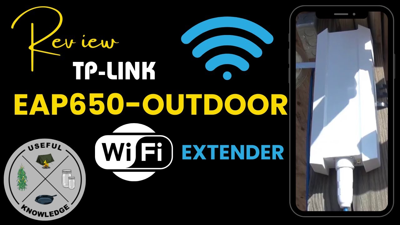Miniatura da avaliação em vídeo de Access Point Externo TP-Link EAP650-Outdoor Wi-Fi 6 Ax3000 Omada Mesh Branco
