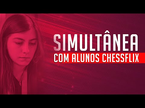 Simultânea com os alunos Chessflix |  WMI Julia Alboredo